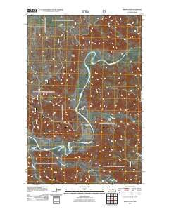Sperati Point North Dakota Historical topographic map, 1:24000 scale, 7.5 X 7.5 Minute, Year 2011