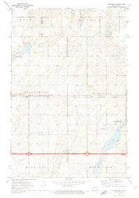Spiritwood North Dakota Historical topographic map, 1:24000 scale, 7.5 X 7.5 Minute, Year 1970