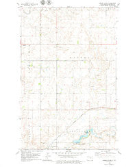 Spring Brook North Dakota Historical topographic map, 1:24000 scale, 7.5 X 7.5 Minute, Year 1978