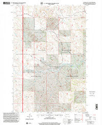 Square Butte North Dakota Historical topographic map, 1:24000 scale, 7.5 X 7.5 Minute, Year 1997