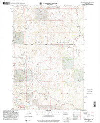 Squaretop Butte North Dakota Historical topographic map, 1:24000 scale, 7.5 X 7.5 Minute, Year 1997