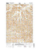 Squaw Gap North Dakota Current topographic map, 1:24000 scale, 7.5 X 7.5 Minute, Year 2014