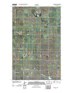 Stampede North Dakota Historical topographic map, 1:24000 scale, 7.5 X 7.5 Minute, Year 2011