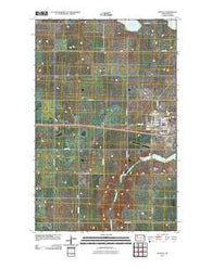 Stanley North Dakota Historical topographic map, 1:24000 scale, 7.5 X 7.5 Minute, Year 2011