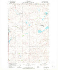 Stanley SE North Dakota Historical topographic map, 1:24000 scale, 7.5 X 7.5 Minute, Year 1969