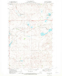 Stanley SE North Dakota Historical topographic map, 1:24000 scale, 7.5 X 7.5 Minute, Year 1969