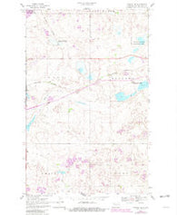 Stanley SE North Dakota Historical topographic map, 1:24000 scale, 7.5 X 7.5 Minute, Year 1981