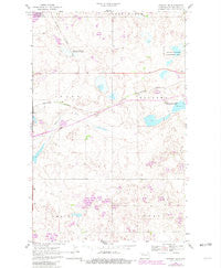 Stanley SE North Dakota Historical topographic map, 1:24000 scale, 7.5 X 7.5 Minute, Year 1981