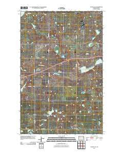 Stanley SE North Dakota Historical topographic map, 1:24000 scale, 7.5 X 7.5 Minute, Year 2011