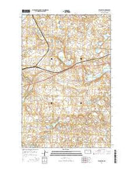 Stanley SE North Dakota Current topographic map, 1:24000 scale, 7.5 X 7.5 Minute, Year 2014