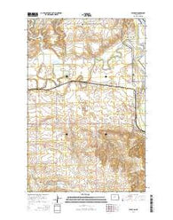 Stanton North Dakota Current topographic map, 1:24000 scale, 7.5 X 7.5 Minute, Year 2014