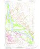 Stanton SE North Dakota Historical topographic map, 1:24000 scale, 7.5 X 7.5 Minute, Year 1967
