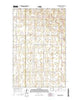 Starkweather North Dakota Current topographic map, 1:24000 scale, 7.5 X 7.5 Minute, Year 2014