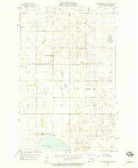 Starkweather SE North Dakota Historical topographic map, 1:24000 scale, 7.5 X 7.5 Minute, Year 1957