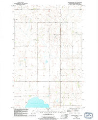 Starkweather SE North Dakota Historical topographic map, 1:24000 scale, 7.5 X 7.5 Minute, Year 1994