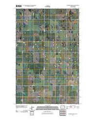 Starkweather NE North Dakota Historical topographic map, 1:24000 scale, 7.5 X 7.5 Minute, Year 2011