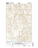 Starkweather SE North Dakota Current topographic map, 1:24000 scale, 7.5 X 7.5 Minute, Year 2014