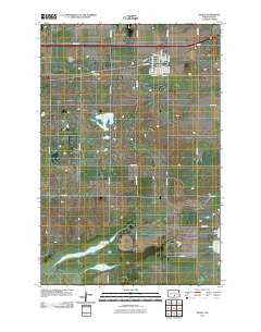 Steele North Dakota Historical topographic map, 1:24000 scale, 7.5 X 7.5 Minute, Year 2011