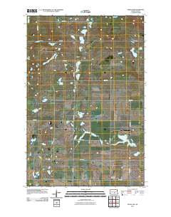 Steele NW North Dakota Historical topographic map, 1:24000 scale, 7.5 X 7.5 Minute, Year 2011