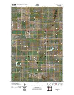 Sterling North Dakota Historical topographic map, 1:24000 scale, 7.5 X 7.5 Minute, Year 2011