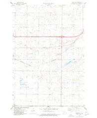 Sterling North Dakota Historical topographic map, 1:24000 scale, 7.5 X 7.5 Minute, Year 1975