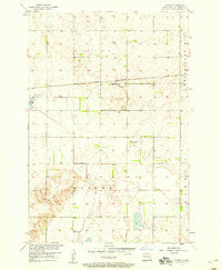 Stirum North Dakota Historical topographic map, 1:24000 scale, 7.5 X 7.5 Minute, Year 1957