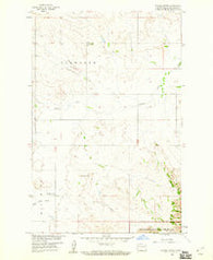 Stocke Butte North Dakota Historical topographic map, 1:24000 scale, 7.5 X 7.5 Minute, Year 1958