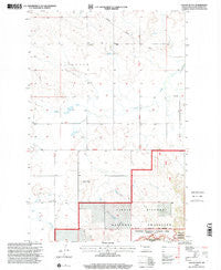 Stocke Butte North Dakota Historical topographic map, 1:24000 scale, 7.5 X 7.5 Minute, Year 1997
