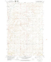 Stockyard Creek North Dakota Historical topographic map, 1:24000 scale, 7.5 X 7.5 Minute, Year 1979
