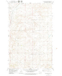 Stockyard Creek North Dakota Historical topographic map, 1:24000 scale, 7.5 X 7.5 Minute, Year 1979