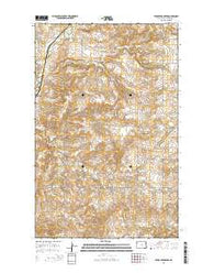Stockyard Creek North Dakota Current topographic map, 1:24000 scale, 7.5 X 7.5 Minute, Year 2014