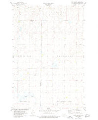 Stony Slough North Dakota Historical topographic map, 1:24000 scale, 7.5 X 7.5 Minute, Year 1975