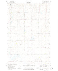 Stony Slough North Dakota Historical topographic map, 1:24000 scale, 7.5 X 7.5 Minute, Year 1975