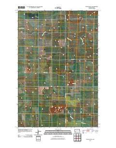 Stony Butte North Dakota Historical topographic map, 1:24000 scale, 7.5 X 7.5 Minute, Year 2011