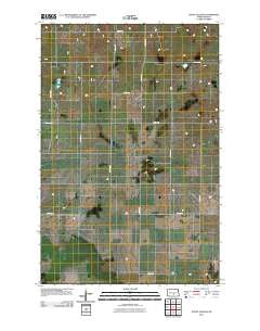 Stony Slough North Dakota Historical topographic map, 1:24000 scale, 7.5 X 7.5 Minute, Year 2011