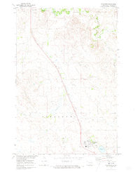 Strasburg North Dakota Historical topographic map, 1:24000 scale, 7.5 X 7.5 Minute, Year 1971