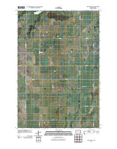 Straubville North Dakota Historical topographic map, 1:24000 scale, 7.5 X 7.5 Minute, Year 2011