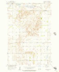 Straubville North Dakota Historical topographic map, 1:24000 scale, 7.5 X 7.5 Minute, Year 1956