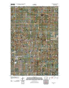 Streeter North Dakota Historical topographic map, 1:24000 scale, 7.5 X 7.5 Minute, Year 2011