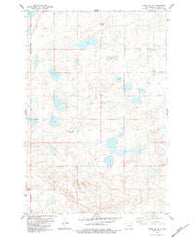 Streeter SE North Dakota Historical topographic map, 1:24000 scale, 7.5 X 7.5 Minute, Year 1983