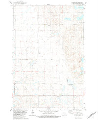 Streeter SW North Dakota Historical topographic map, 1:24000 scale, 7.5 X 7.5 Minute, Year 1983