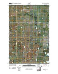 Streeter Flats North Dakota Historical topographic map, 1:24000 scale, 7.5 X 7.5 Minute, Year 2011