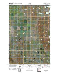 Streeter SW North Dakota Historical topographic map, 1:24000 scale, 7.5 X 7.5 Minute, Year 2011