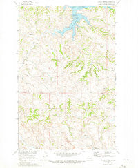 String Buttes North Dakota Historical topographic map, 1:24000 scale, 7.5 X 7.5 Minute, Year 1970