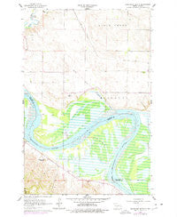 Sugarloaf Butte North Dakota Historical topographic map, 1:24000 scale, 7.5 X 7.5 Minute, Year 1976