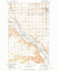 Surrey North Dakota Historical topographic map, 1:24000 scale, 7.5 X 7.5 Minute, Year 1971