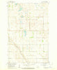 Sutton NE North Dakota Historical topographic map, 1:24000 scale, 7.5 X 7.5 Minute, Year 1961