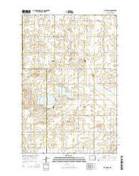 Sutton SW North Dakota Current topographic map, 1:24000 scale, 7.5 X 7.5 Minute, Year 2014