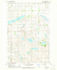 Swan Lake North Dakota Historical topographic map, 1:24000 scale, 7.5 X 7.5 Minute, Year 1964