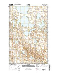 Sweetwater North Dakota Current topographic map, 1:24000 scale, 7.5 X 7.5 Minute, Year 2014